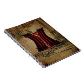 eiffeltoren van parijs -  corset notitieboek (Rechterzijde)