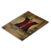 eiffeltoren van parijs -  corset notitieboek (Linkerzijde)