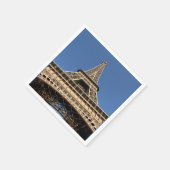 Eiffeltoren van Parijs in de Franse Mok Servet (Hoek)