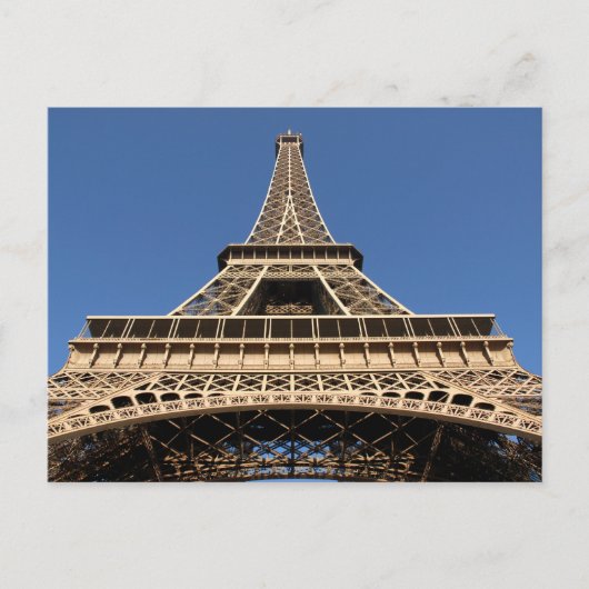 Eiffeltoren van Parijs in Frankrijk Briefkaart (Voorkant)