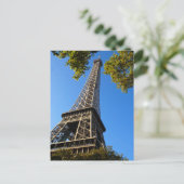 Eiffeltoren van Parijs in Frankrijk Feestdagenkaart (Staand voorkant)