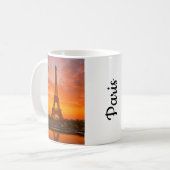 Eiffeltoren van Parijs Koffiemok (Voorkant links)