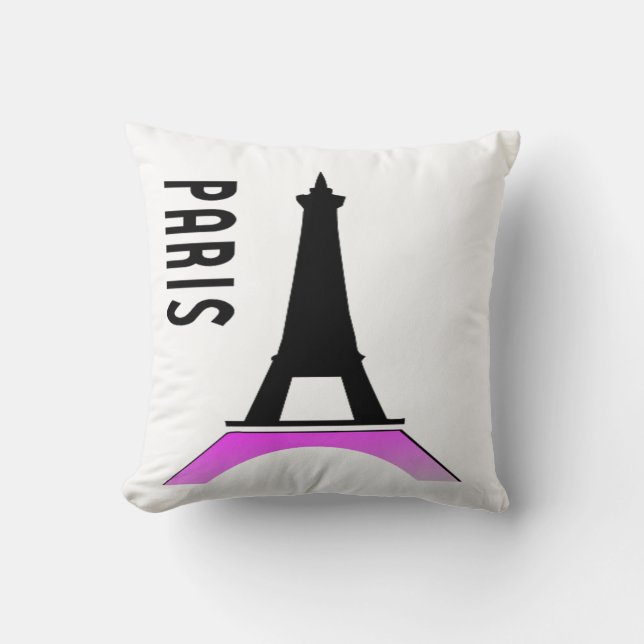 Eiffeltoren van Parijs Kussen (Voorkant)