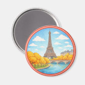 Eiffeltoren van Parijs Magneet (Voorkant / Achterkant)
