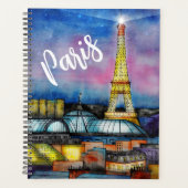 Eiffeltoren van Parijs Planner (Voorkant)