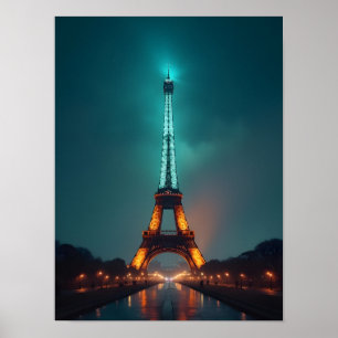 Eiffeltoren van Parijs Poster