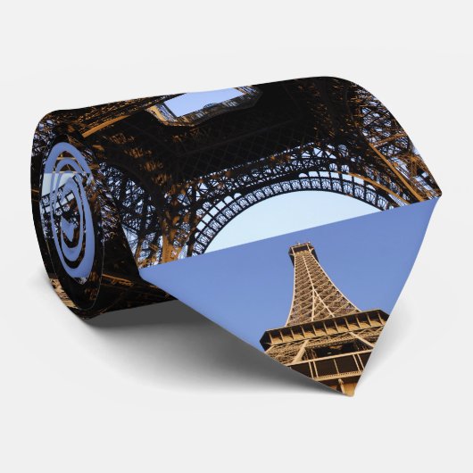 Eiffeltoren van Parijs Stropdas (Opgerold)
