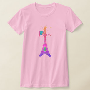 Eiffeltoren van Parijs T-shirt