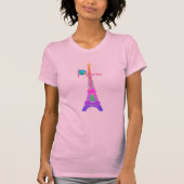 Eiffeltoren van Parijs T-shirt (Voorkant)