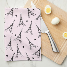 Eiffeltoren van Parijs Theedoek