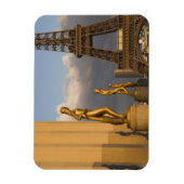 Eiffeltoren vanuit het Palais de Chaillot, Parijs, Magneet (Verticaal)