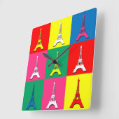 Eiffeltoren Vierkante Klok (Hoek)