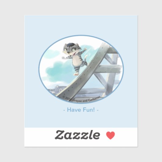 Eiffeltoren Vinyl Sticker - Fun (Diverse Maten) (Vel)