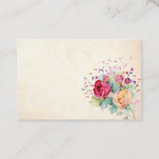 Eiffeltoren Visitekaartje (Achterkant)