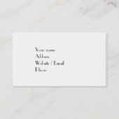 Eiffeltoren Visitekaartjes (Achterkant)