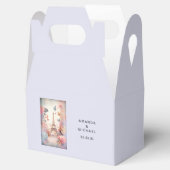Eiffeltoren Vlinders en bloemen bruiloft Bedankdoosjes (Geopend)