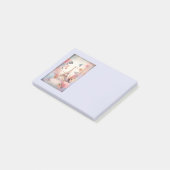 Eiffeltoren Vlinders en Bloemen Post-it® Notes (Schuin)