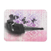 Eiffeltoren & vlinders magneet (Horizontaal)