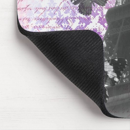 Eiffeltoren & vlinders muismat (Hoek)