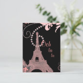 eiffeltoren voor girale mode met retroreflectoren briefkaart (Staand voorkant)