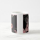 eiffeltoren voor girale mode met retroreflectoren koffiemok (Center)