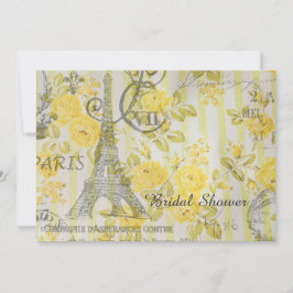 eiffeltoren voor girale parijs vrijgezellenfeest kaart