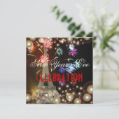 Eiffeltoren, vuurwerkzeepbellen kaart (Staand voorkant)