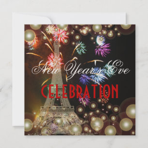 Eiffeltoren, vuurwerkzeepbellen kaart