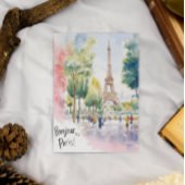 Eiffeltoren Waterverf Dreamscape Briefkaart