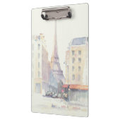 Eiffeltoren | Waterverf Parijs Klembord (Links)