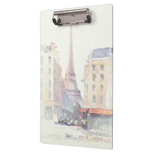 Eiffeltoren | Waterverf Parijs Klembord (Links)