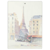 Eiffeltoren | Waterverf Parijs Klembord (Achterkant)