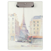 Eiffeltoren | Waterverf Parijs Klembord (Voorkant)