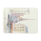 Eiffeltoren | Waterverf Parijs Magneet (Horizontaal)