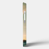 Eiffeltoren werpt kussen op Case-Mate iPhone case (Achterkant / Links)