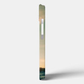 Eiffeltoren werpt kussen op Case-Mate iPhone case (Achterkant / Links)
