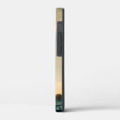 Eiffeltoren werpt kussen op Case-Mate iPhone case (Achterkant / Links)