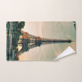 Eiffeltoren werpt kussen op handdoek (Handdoek)