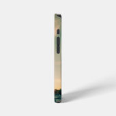 Eiffeltoren werpt kussen op iPhone hoesje (Linkerkant)