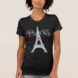 Eiffeltoren zwart T-shirt
