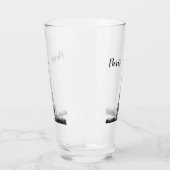 Eiffeltoren zwart-wit glas (Links)