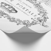 Eiffeltorenkollage Cadeaupapier (Hoek)