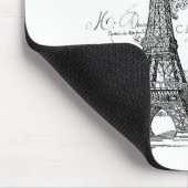 Eiffeltorenkollage Muismat (Hoek)