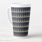 Eiffeltorenpatroon Latte Mok (Linkerhoek)