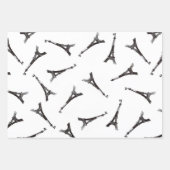 Eiffeltorens Inpakpapier Vel (Voorkant)