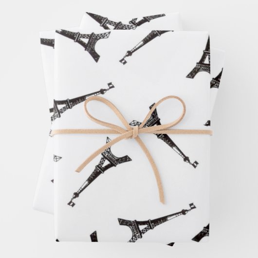 Eiffeltorens Inpakpapier Vel (In situ)