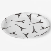 Eiffeltorens Papieren Bordje (Gekanteld)