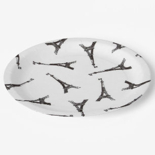 Eiffeltorens Papieren Bordje