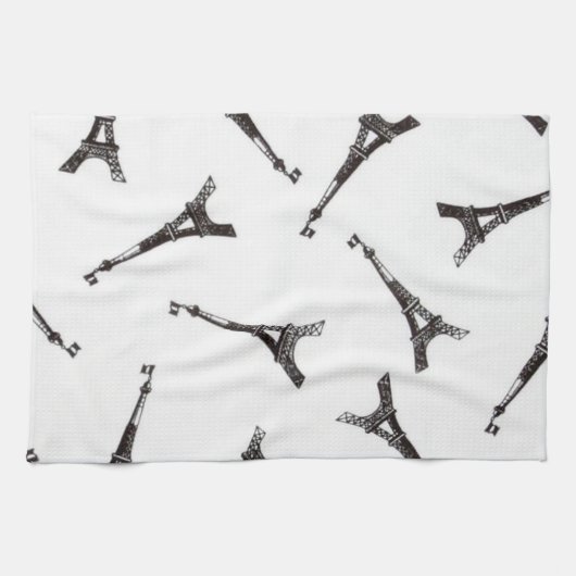 Eiffeltorens Theedoek (Horizontaal)
