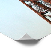 Eiffeltower afdrukken poster (Hoek)